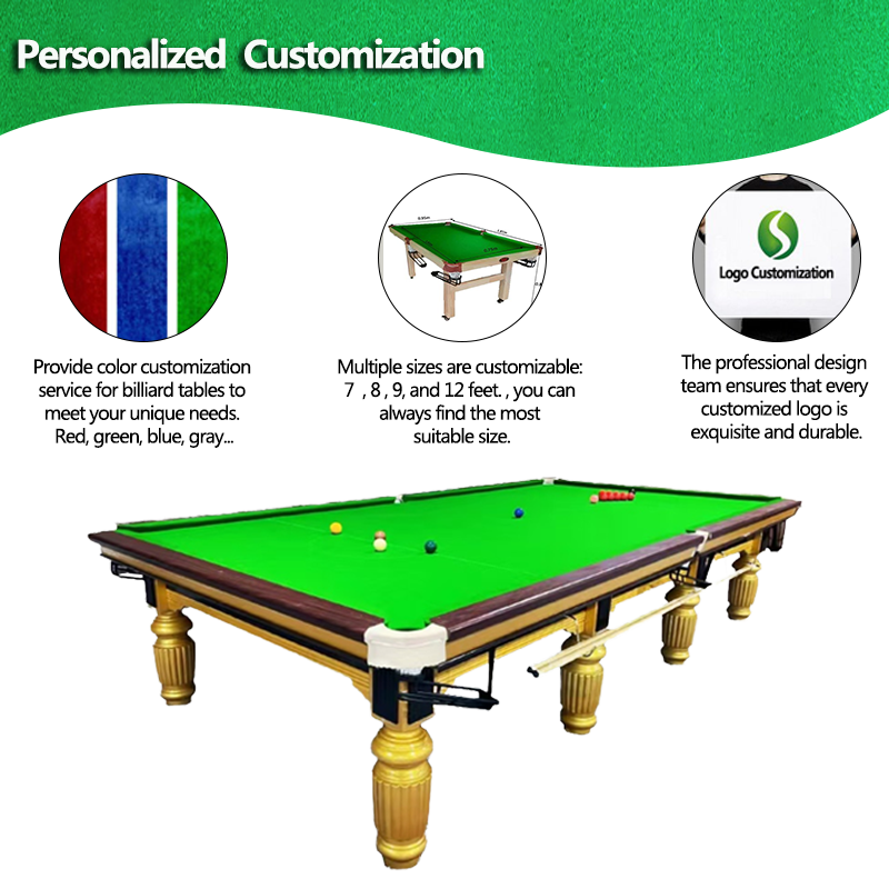 Made Alan in Chinese Professional Snooker & Billiard Table Pool Table12ft marble slab snooker table Commercial billiard table