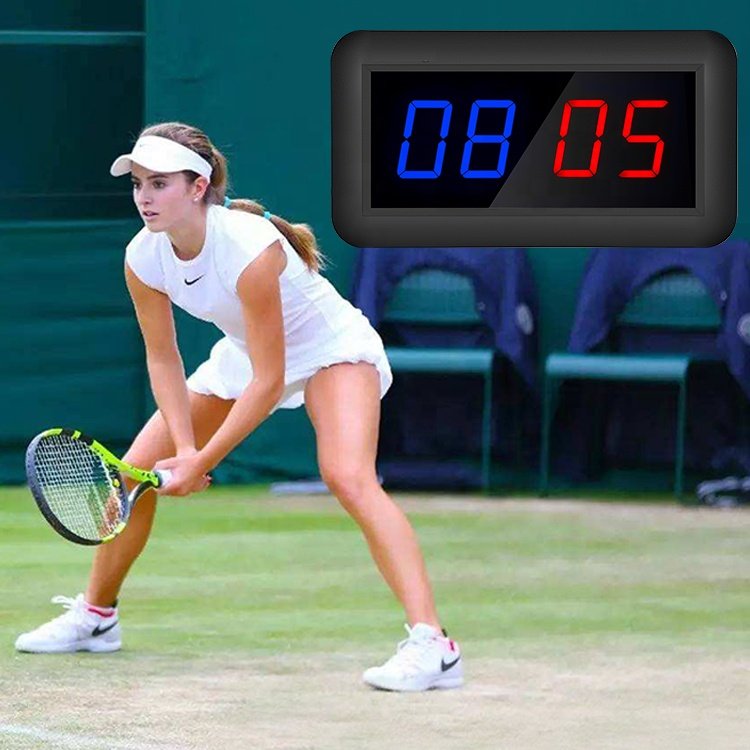 Jhering 1.5 Inch Score Keeping Count down/up Timer Basketball Electronic Digital Football LED Scoreboard
