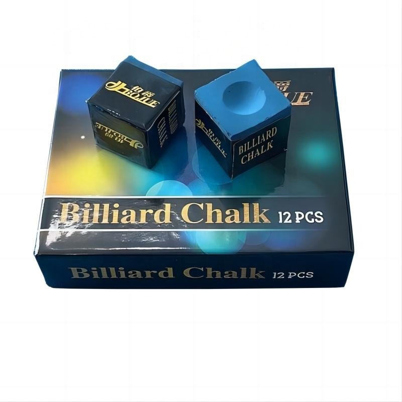 Bojue Wholesale High Quality Snooker billiards Custom Billiard Accessories Pool Cue blue Chalk