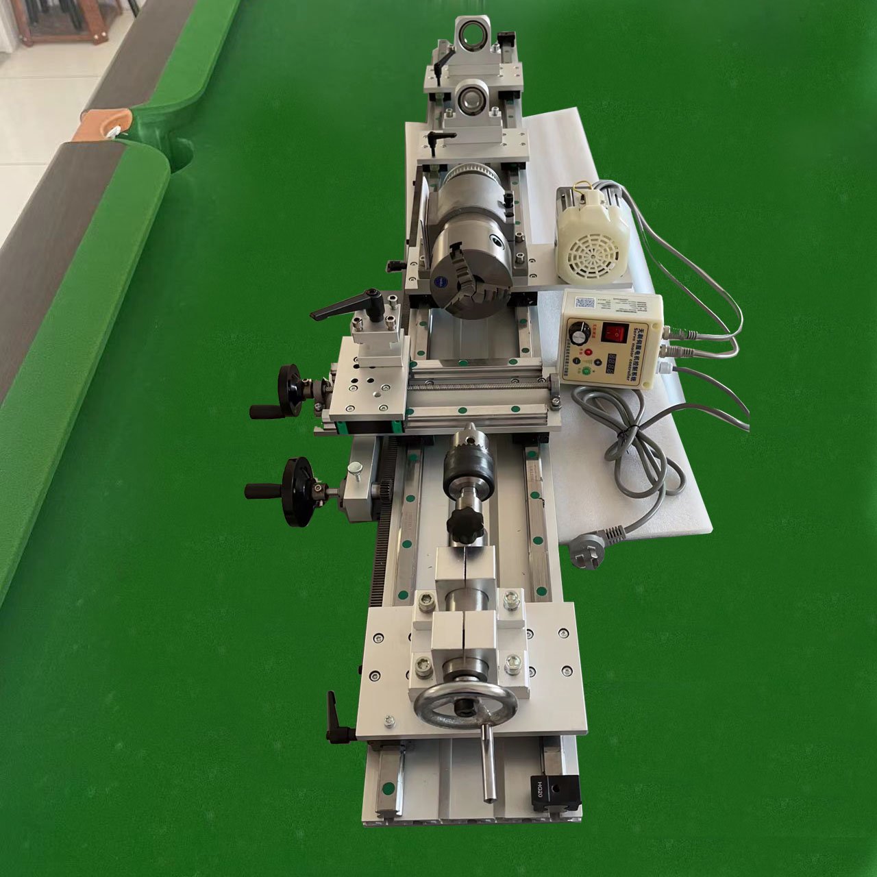 Professional Billiard Cue Lathe Machine Pool Cue Repair Lathe Machine for workshop model