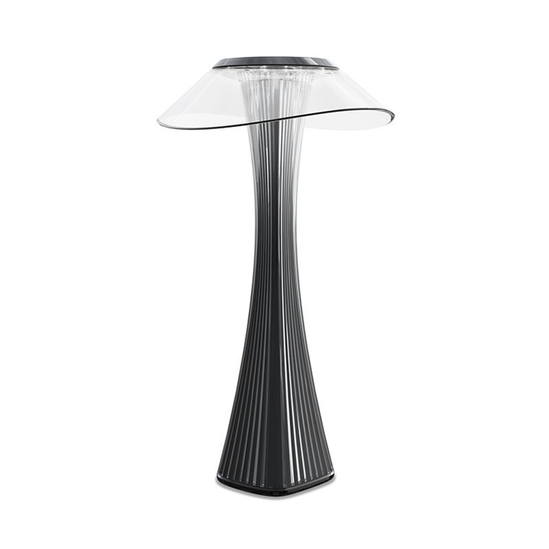 Slim style LED table lamp Mushroom Shade Desk Light Night DC 5V black color cordless table lamp touch lamp