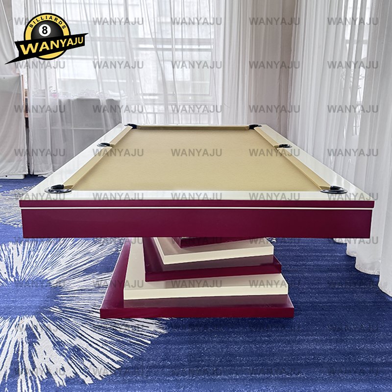 Wholesale Bespoke Premium Billiards Tables Modern Pool Table In Black Finish