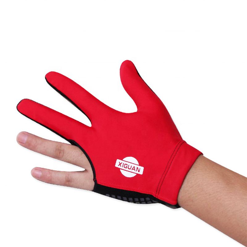 Factory Wholesale Price 3 Fingers Snooker & Pool Gloves with Left and Right Hand On Sale