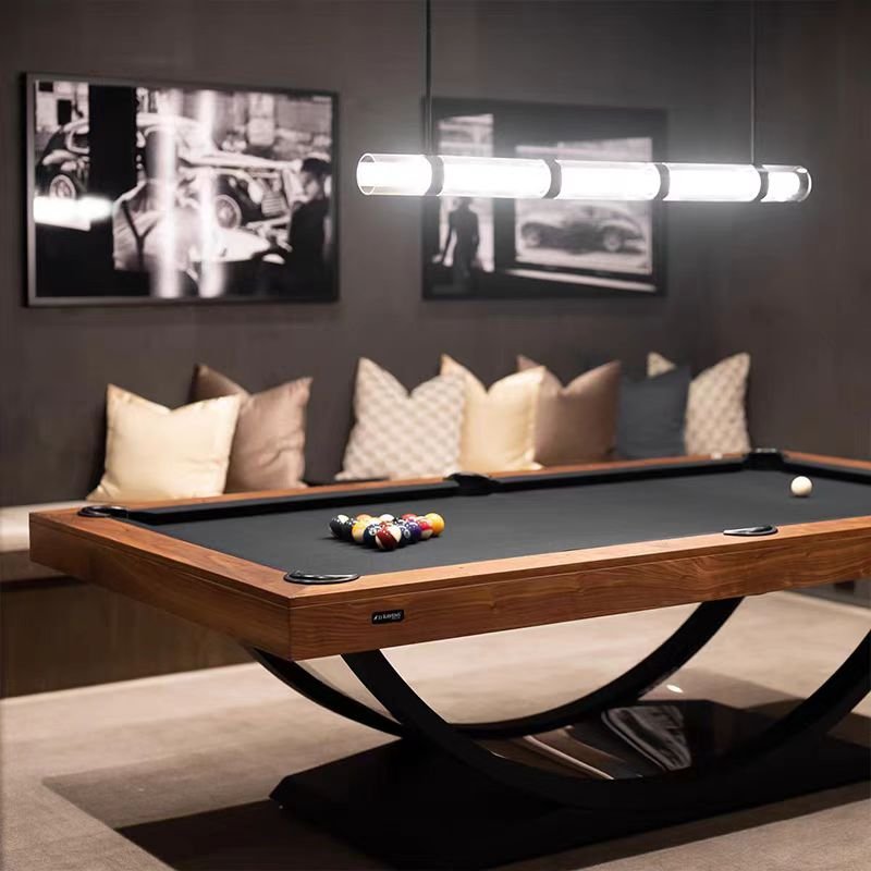 BC-09 2024 China indoor 7ft 8ft 9ft size hot sale pool table billiards luxury 9-ball wooden legs snooker billiard tables