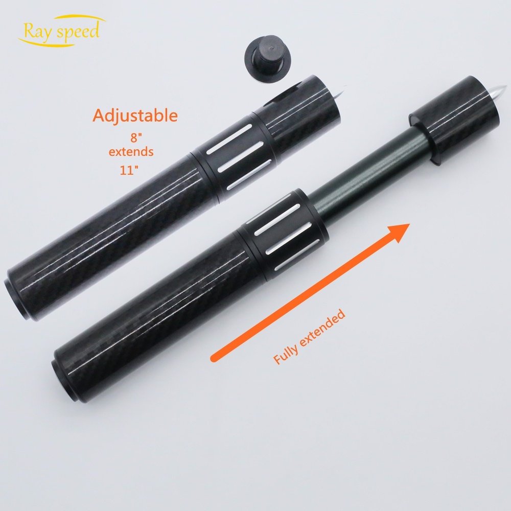 Rayspeed Billiards Stick Extension, Extender Adjustable for Carbon Fiber Billiard Extension Accessory for Billiards Pool Cue