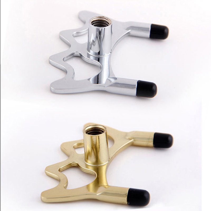 Pool Table Accessory Snooker White/golden color billiard rest cross cue head for billiard pool snooker cue stick