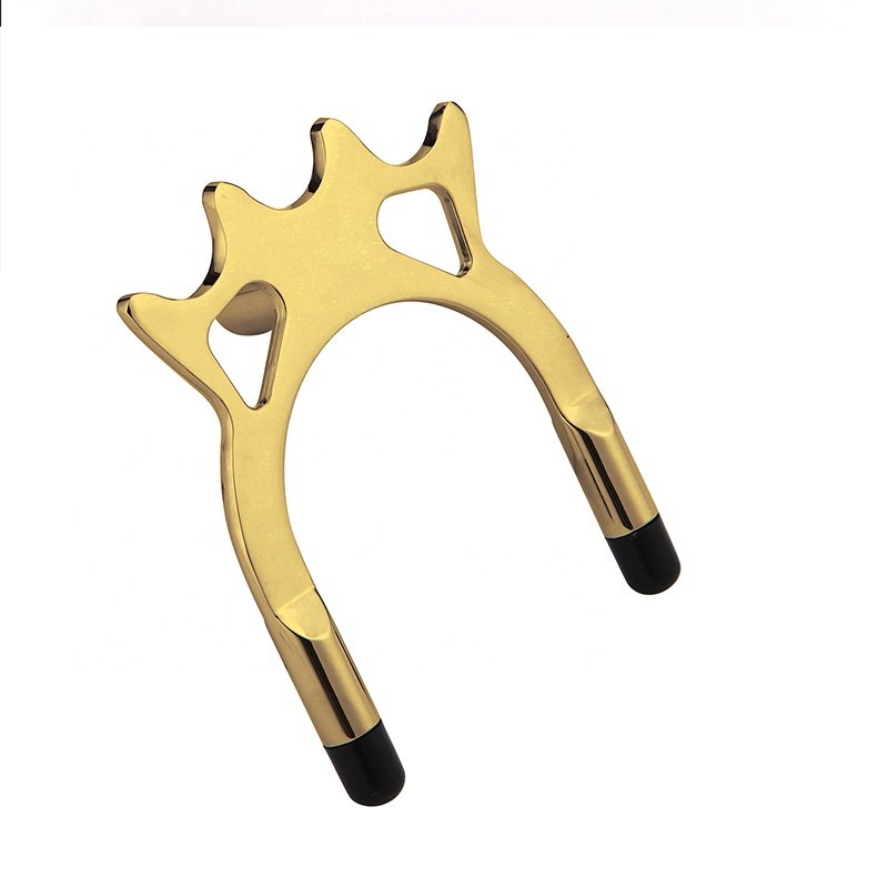 Pool Table Accessory Snooker White/golden color billiard rest cross cue head for billiard pool snooker cue stick