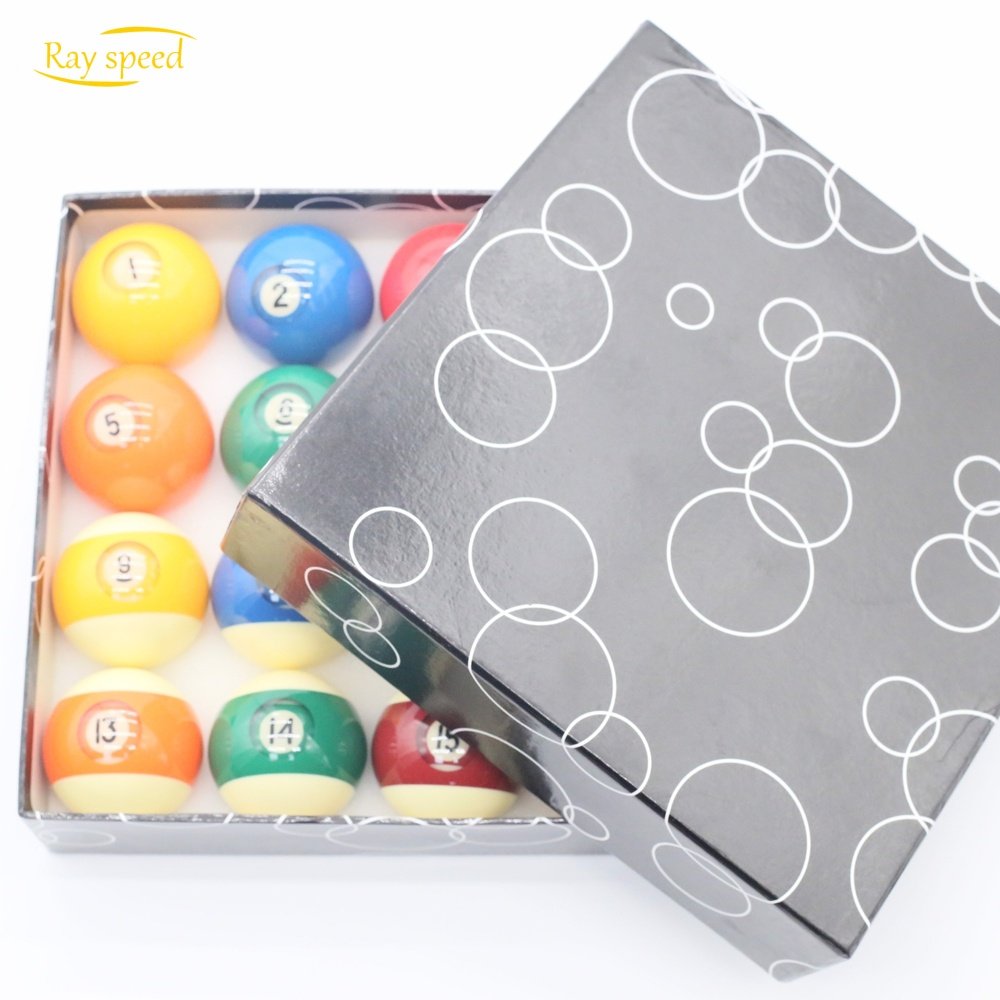 Rayspeed Billiard Balls Set 2-1/4" Regulation Size Pool Table Balls for Replacement Pool Ball Set