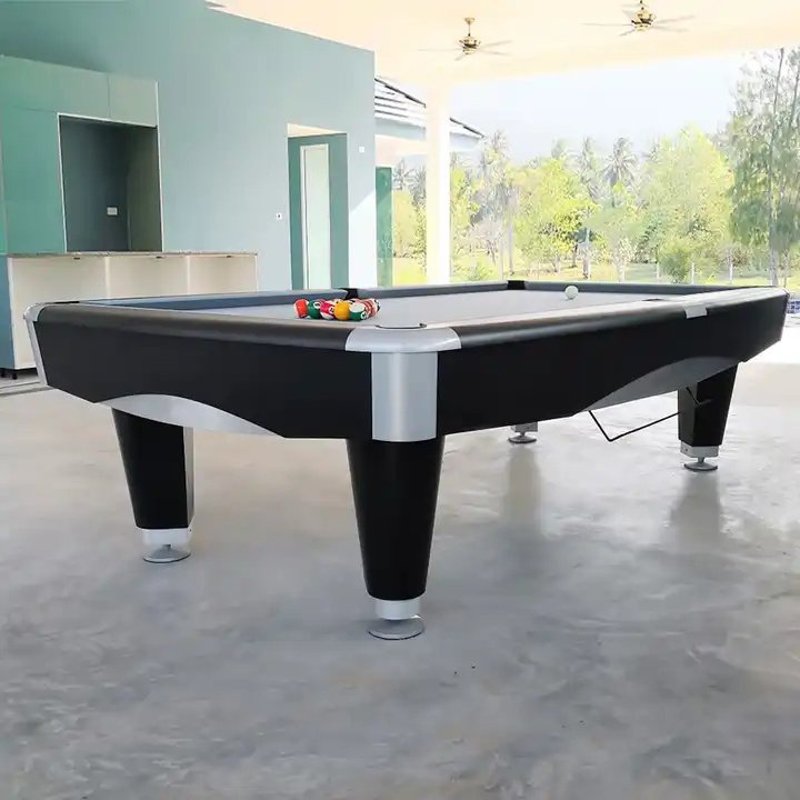 Luxury 8ft 9ft American Style Billiard Pool Table Snooker & Billiards with 9 Ball Slate Bed-Fashionable Luxury Billiards