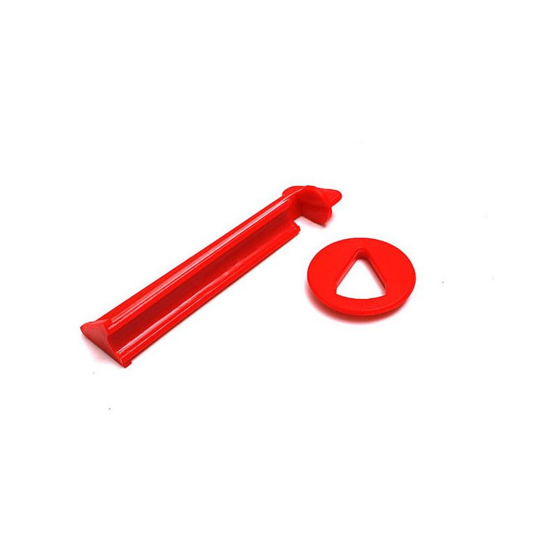 Hot Sale Red Billiard Snooker Pool Cue Stick Tip Plastic Clamp Fastener Press Repair Tool