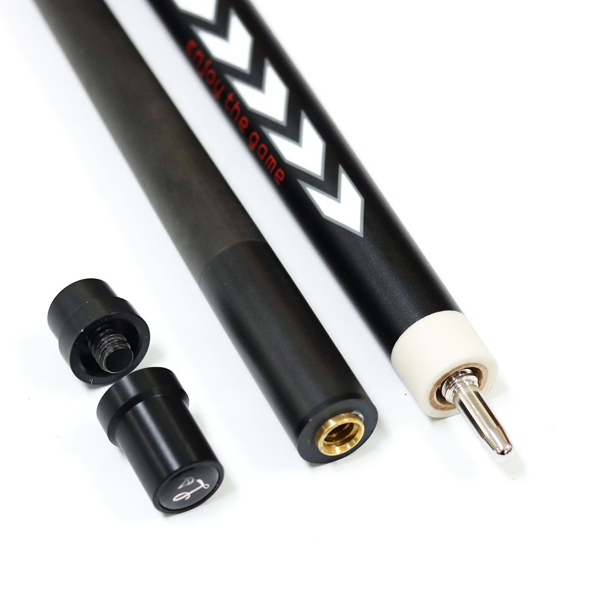 Premium Quality 3/4 Carbon Fiber Shaft Billiard Pool Snooker Jump Cue with 13mm Tip For Sale