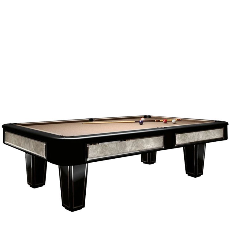Custom Solid Wood Nine Ball Snooker Table Adults American Style Light Luxury Modern Home Use Billiards Game Slate Cushion