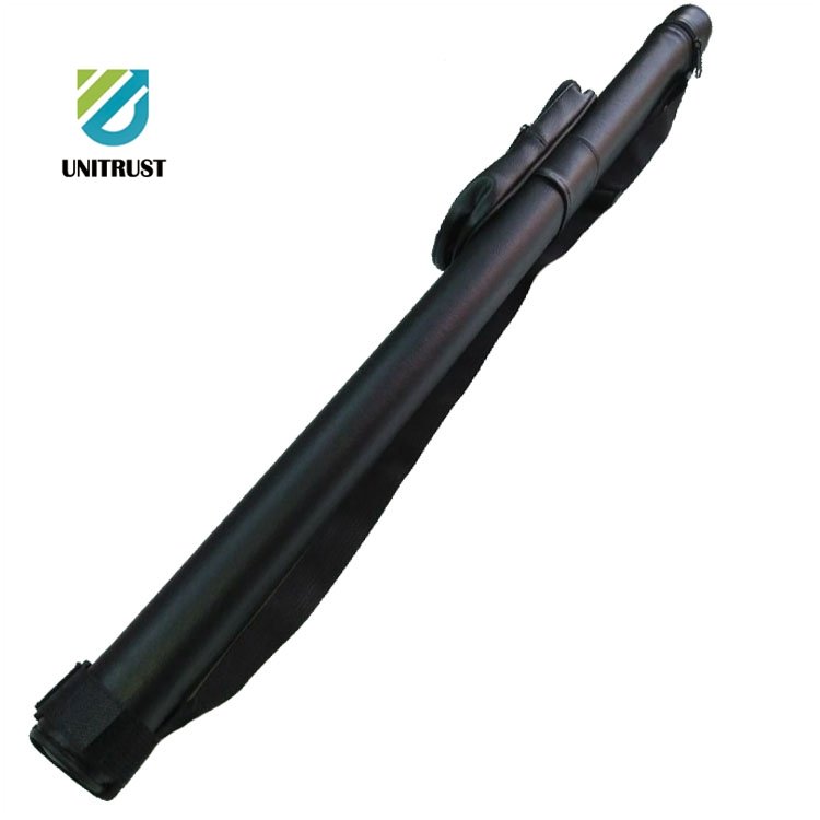 Factory Direct Billiard Cue Case 1*2 Leather Material Fashion Cue case bag Billiard Snooker Cue Case