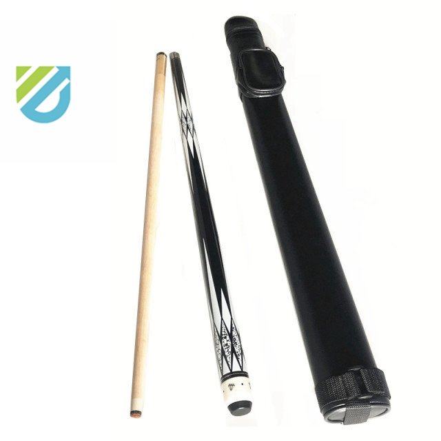 Factory Direct Billiard Cue Case 1*2 Leather Material Fashion Cue case bag Billiard Snooker Cue Case