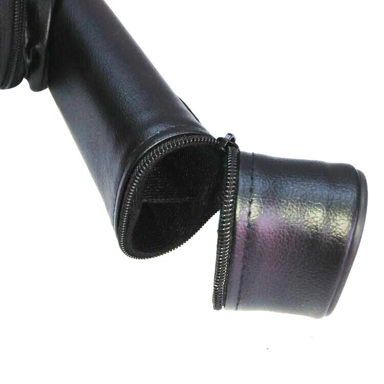 Factory Direct Billiard Cue Case 1*2 Leather Material Fashion Cue case bag Billiard Snooker Cue Case