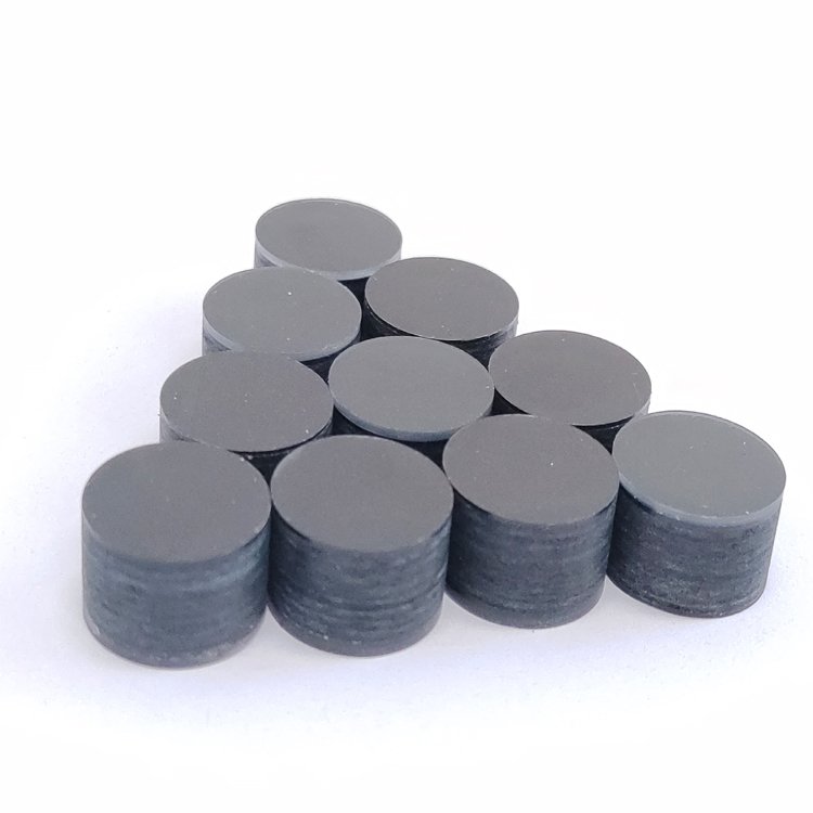 High quality 14mm layered tacos de pool cue tip black with transparent cushion in SS/S/M/H