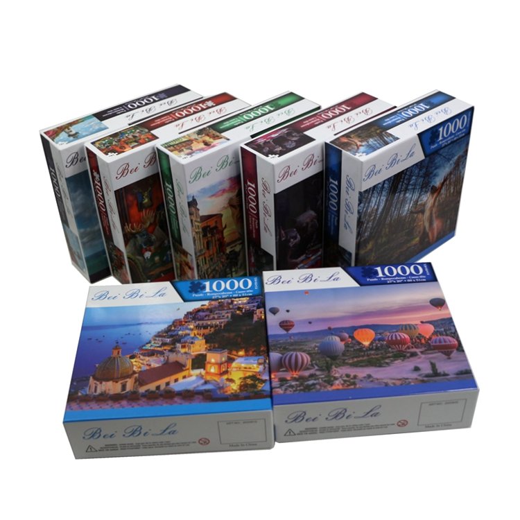 Customizable 1000 Pieces Jigsaw Puzzle Puzzle 1000 Adult Jigsaw Puzzle