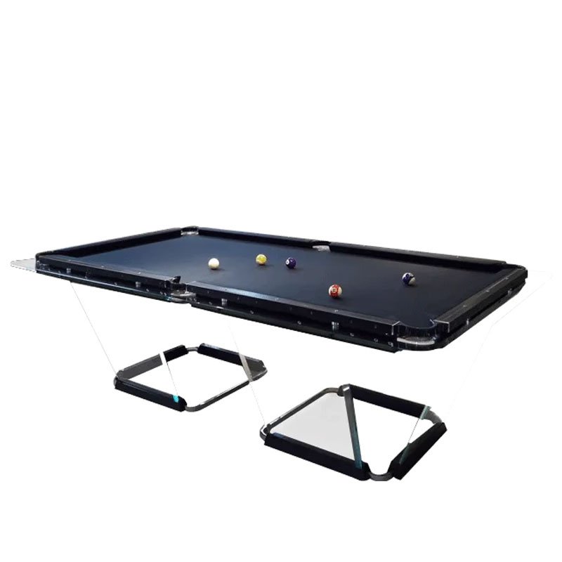 pool de 9 pies 8 ball biliard modern luxury pool table 8ft 9ft billiard glass design pool table