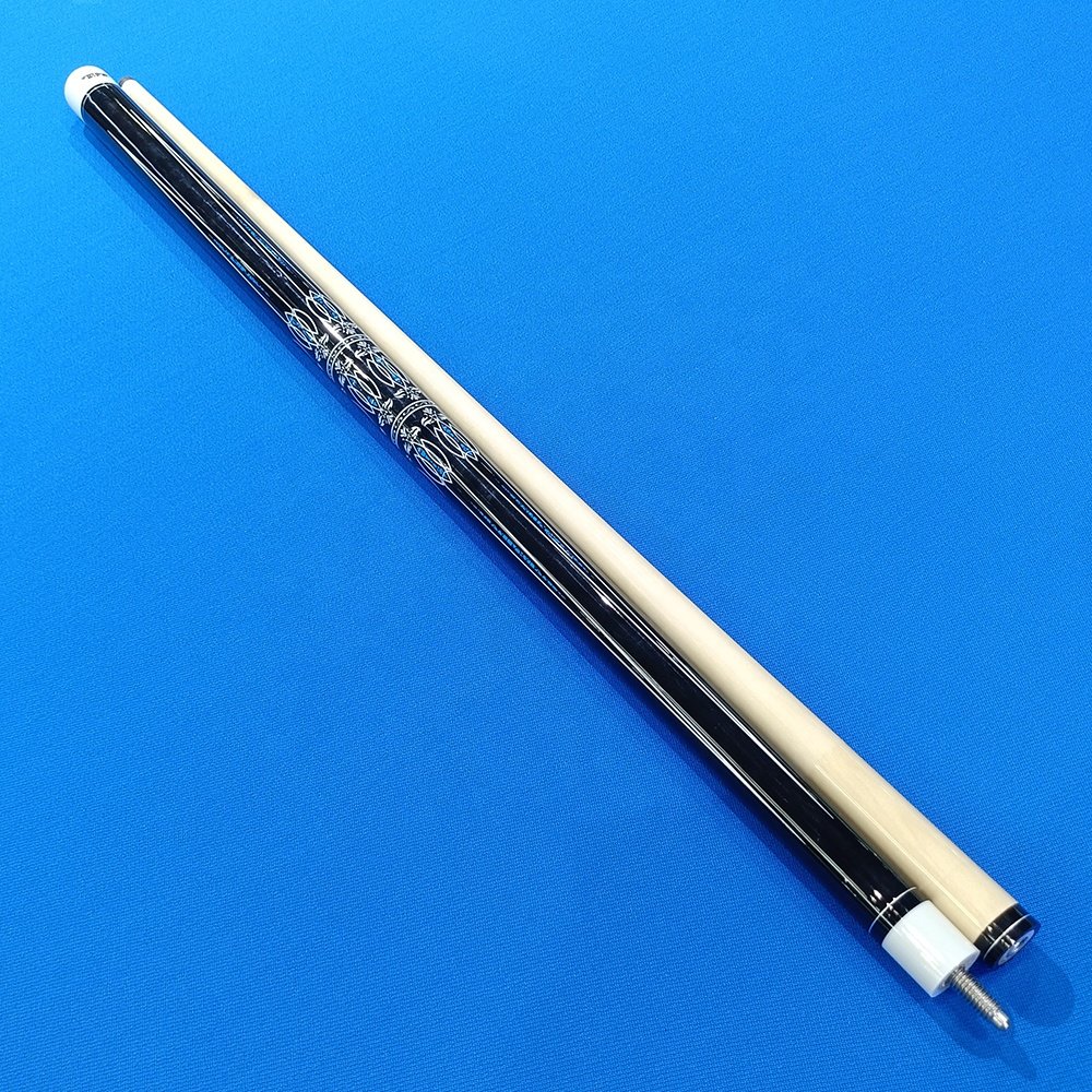 Bojue manufacturer high quality beautiful design billiard & snooker standard size 1/2 style pool cue