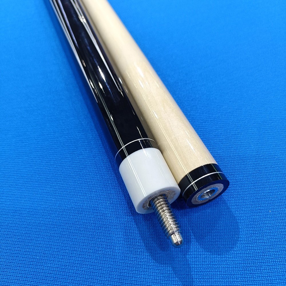 Bojue manufacturer high quality beautiful design billiard & snooker standard size 1/2 style pool cue