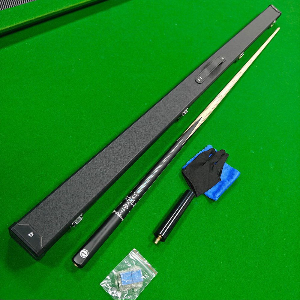 Newly Designed 19 oZ 57-Inch Exquisite Extendable 1 Piece Snooker Cue For Sale