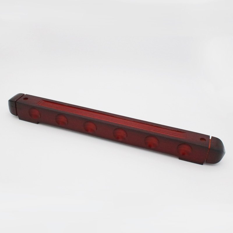Wooden 6 Holes Billiard Snooker Pool Cue Rack On Wall For Sale