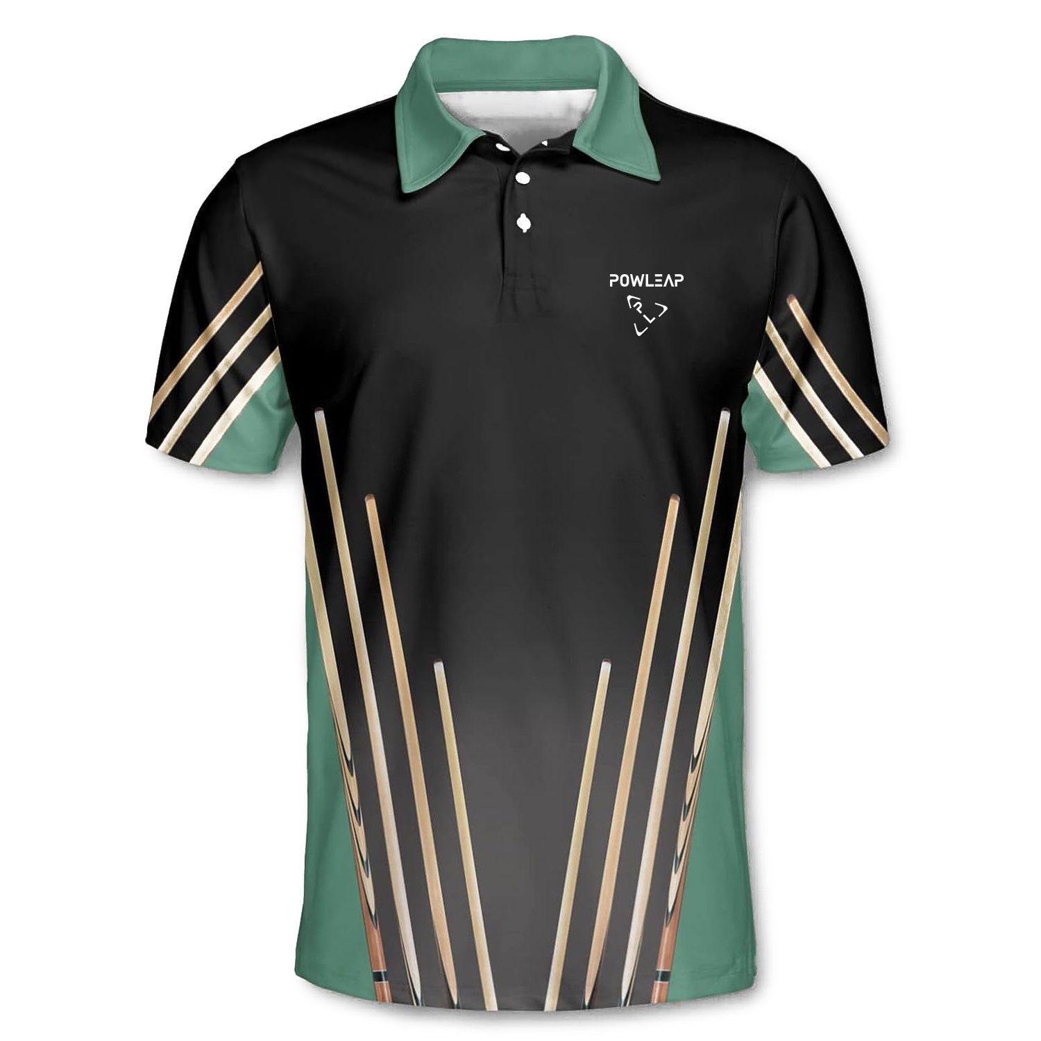 Oem Odm Custom Billiard Player 3D Print Shirt Funny Billiard Team Shirts For Men Pool Table Tournament Snooker Polo Supplier