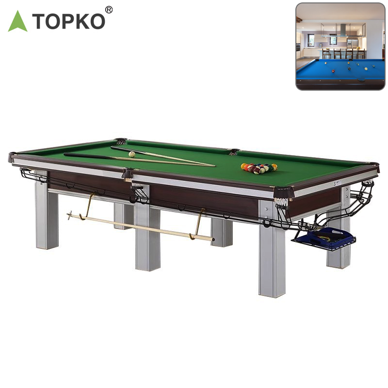 TOPKO High Quality Household Billiards Table 8ft Professional Tournament Snooker Table Unisex Snooker & Billiard Tables