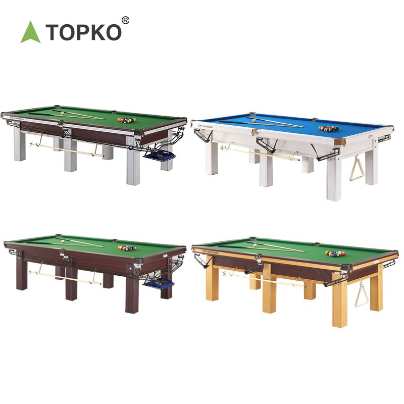 TOPKO High Quality Household Billiards Table 8ft Professional Tournament Snooker Table Unisex Snooker & Billiard Tables