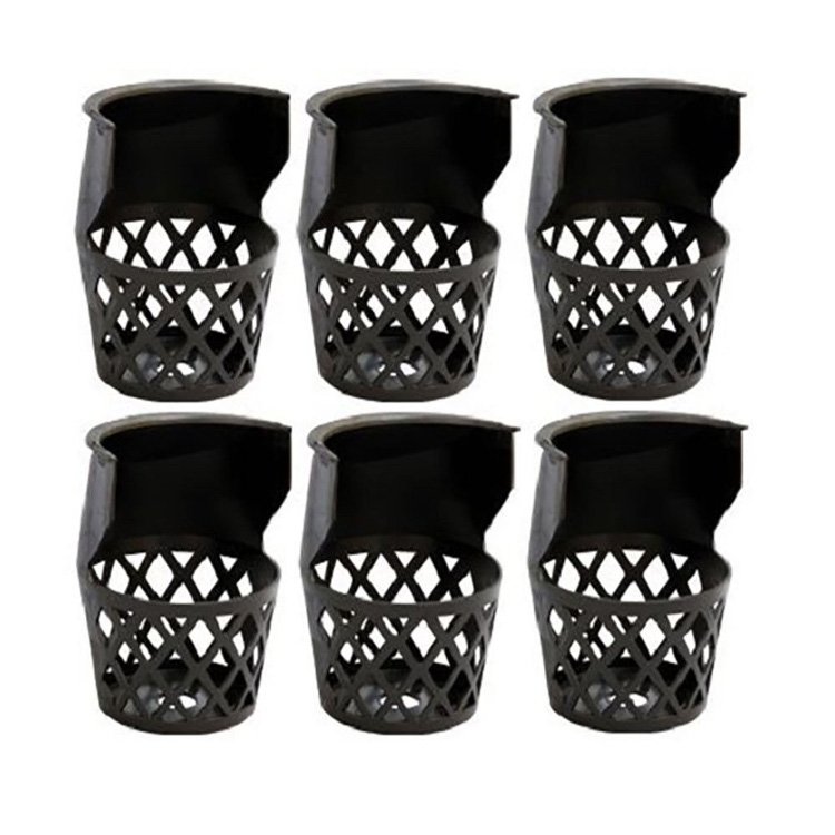 Robber pocket pool table accessories snooker billiard table accessories web pocket black