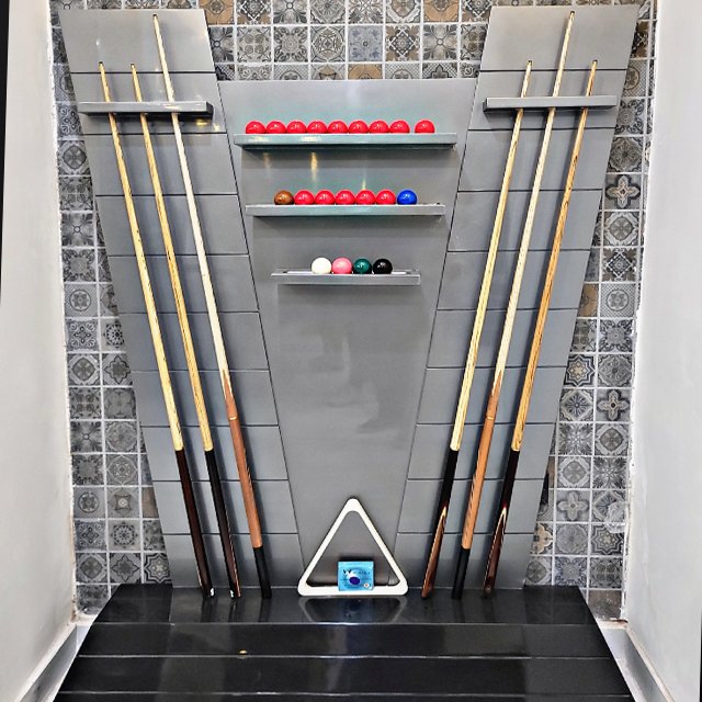 Custom Imported Luxury Pool Table for Snooker Modern Indoor Sports 4-in-1 Multi-purpose Full-Size MDF Slate Wood Leg Cushions