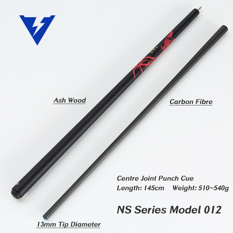 Multiple Optional Carbon Glass Fibre Cues Stick Pool Snooker Punch Jump Functions Billiard Cues
