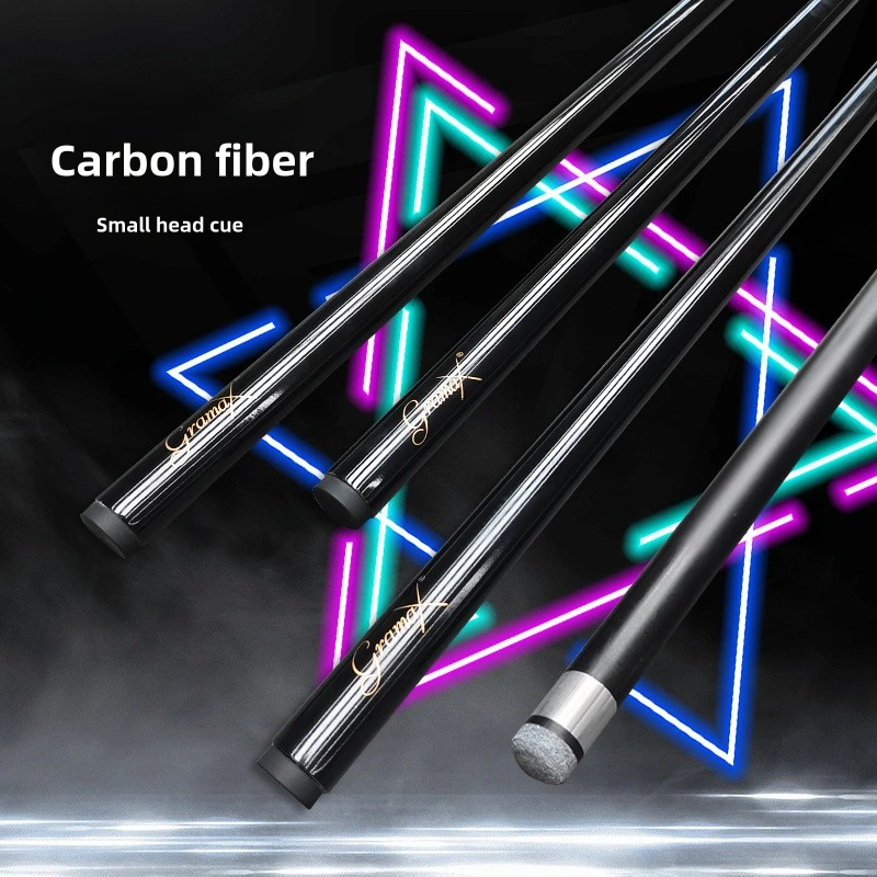 Accept Customized Private Label Carbon Billiard Cue Hot Sell 9mm 10mm 11.5mm 13mm Tip Carbon Fiber Pool Cue Stick