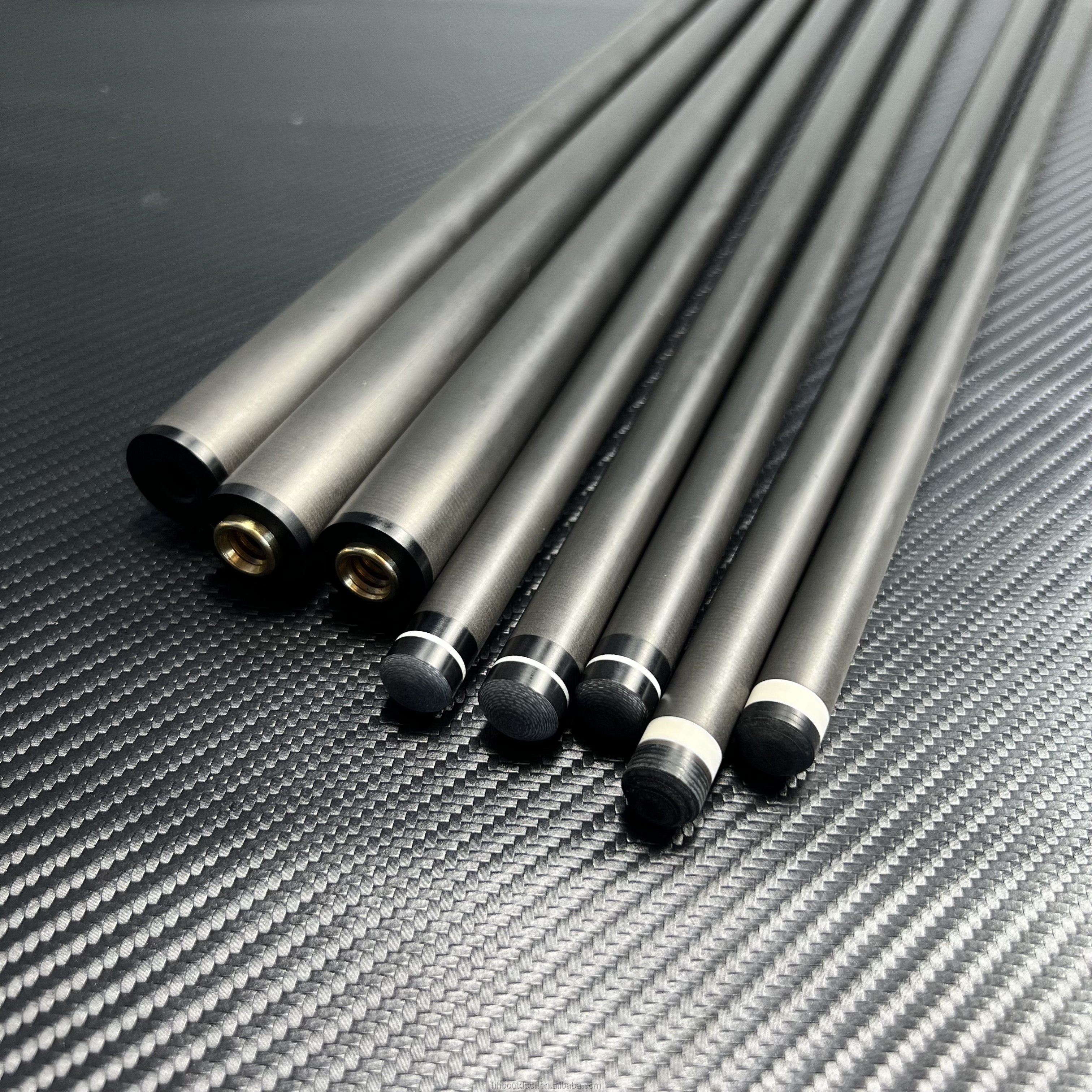 Best ultra low deflection snooker cue billiard carbon fiber break pool cue shaft carbon fiber cue stick