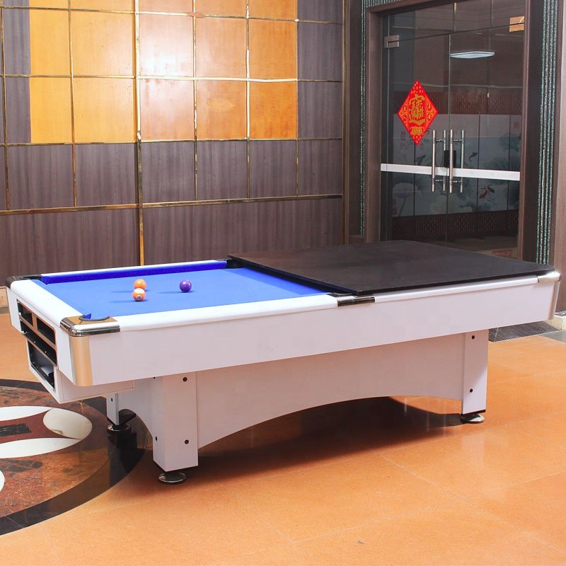 Factory wholesale 8FT 3 In 1 Multi Function Game Table with Snooker Billiard Table, Table Tennis & Meeting Desk Top On Sale