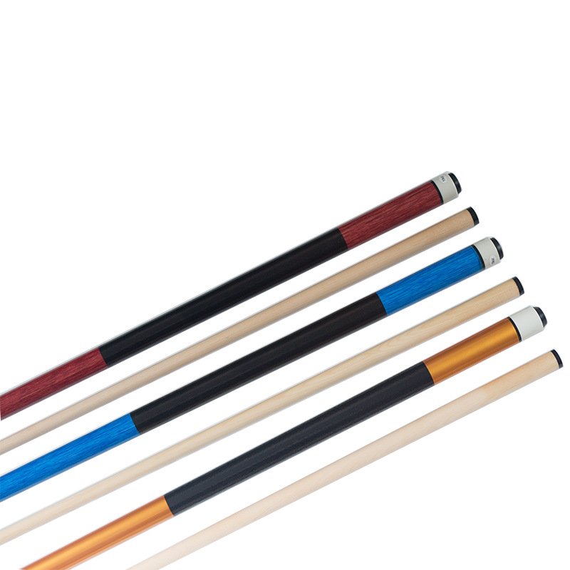 Chinese Factories Maple Pool Cue Made Home Use M Billiard Cue With Cover
