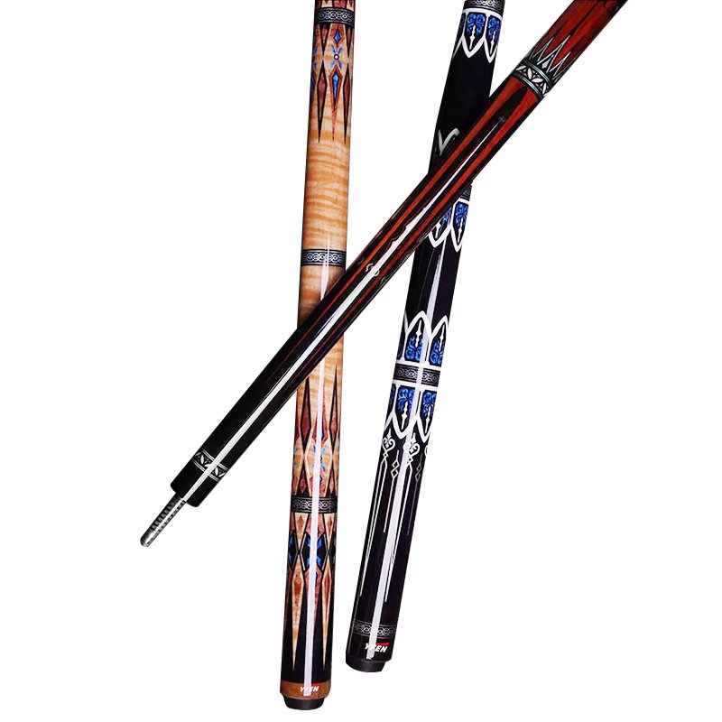 China 1/2 split club Cue Shafts Snooker Taco De Billar Handmade Maple Wood Shafts