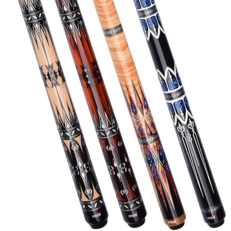 China 1/2 split club Cue Shafts Snooker Taco De Billar Handmade Maple Wood Shafts