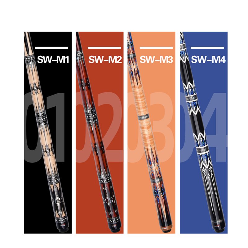 China 1/2 split club Cue Shafts Snooker Taco De Billar Handmade Maple Wood Shafts