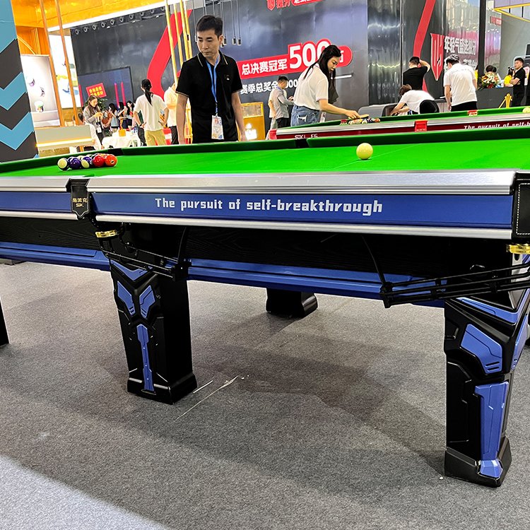 Wholesale Billiard Table Low Price Solid Wood Structure Modern Billiard Table Navy Blue Biliard Pool Tables