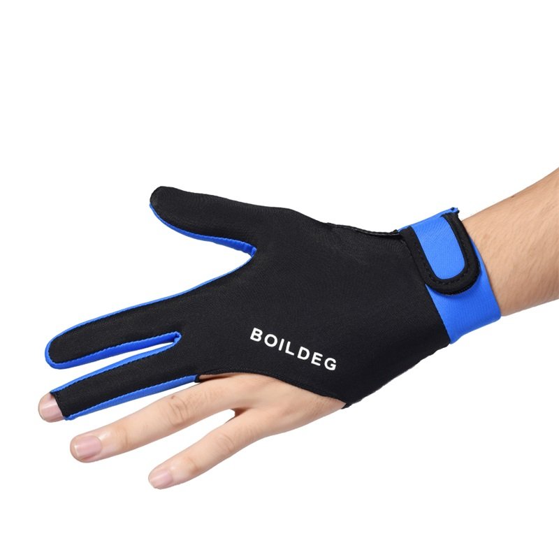 HBG 1044 Anti-Slip Snooker & Billiard Gloves Unisex 3-Finger Pool Gloves Breathable Manufacturers Product