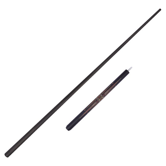 SK-059 Carbon Fiber Snooker Sticks with Technological Wood Butt Sleeve Brass Joint Stainless Steel Break Cue 10mm Tip