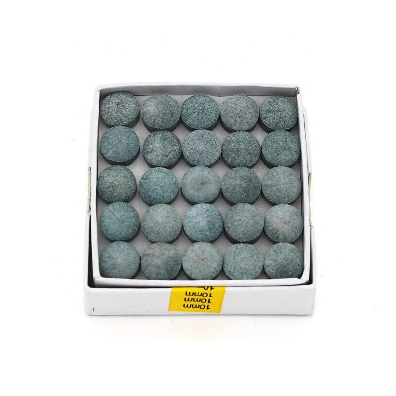 Snooker Cue Tips 10MM Size Box of 50PCS For Sale