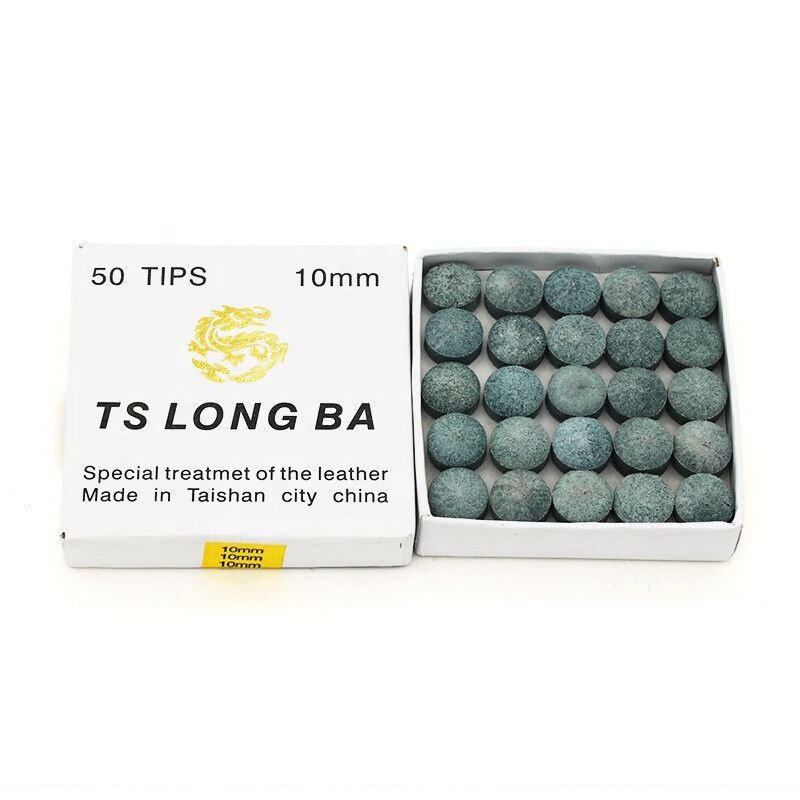 Snooker Cue Tips 10MM Size Box of 50PCS For Sale