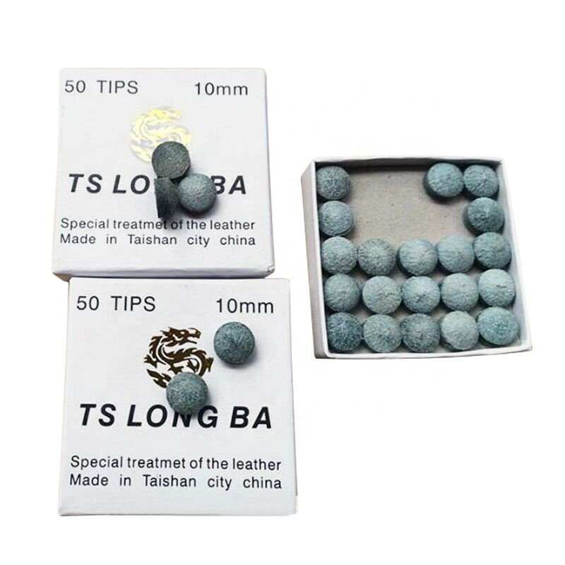Snooker Cue Tips 10MM Size Box of 50PCS For Sale