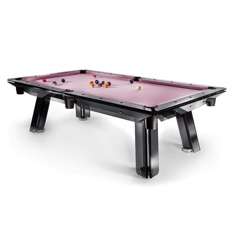 High-end customized model acrylic glass snooker table 9 feet commercial club club special transparent table