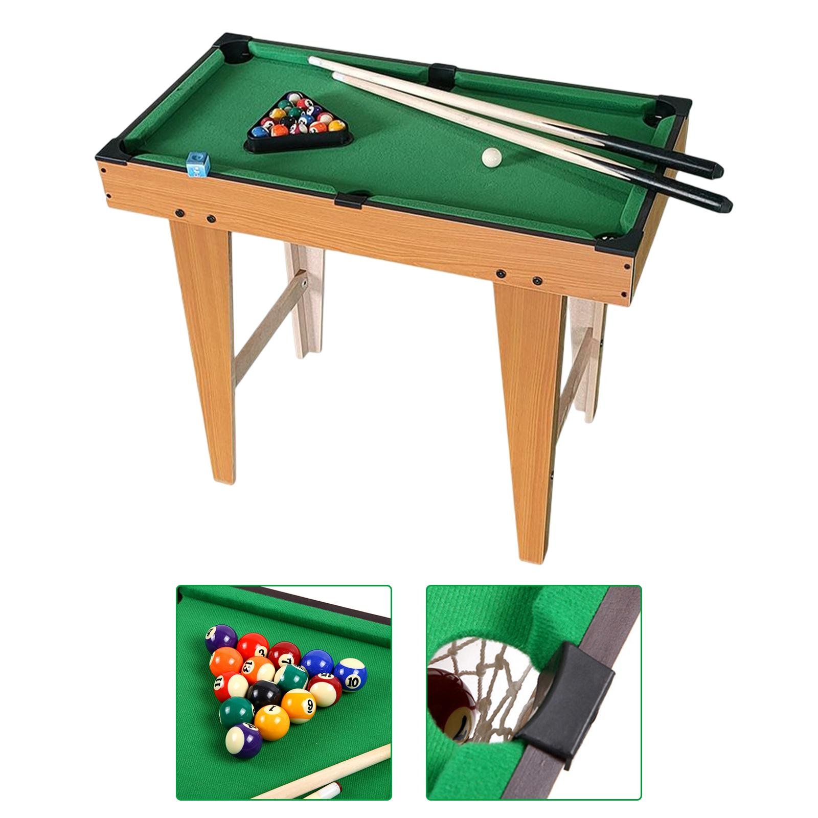 Wooden Billiard Pool Table With Leg Snooker Billiard Tables Sports Game Table