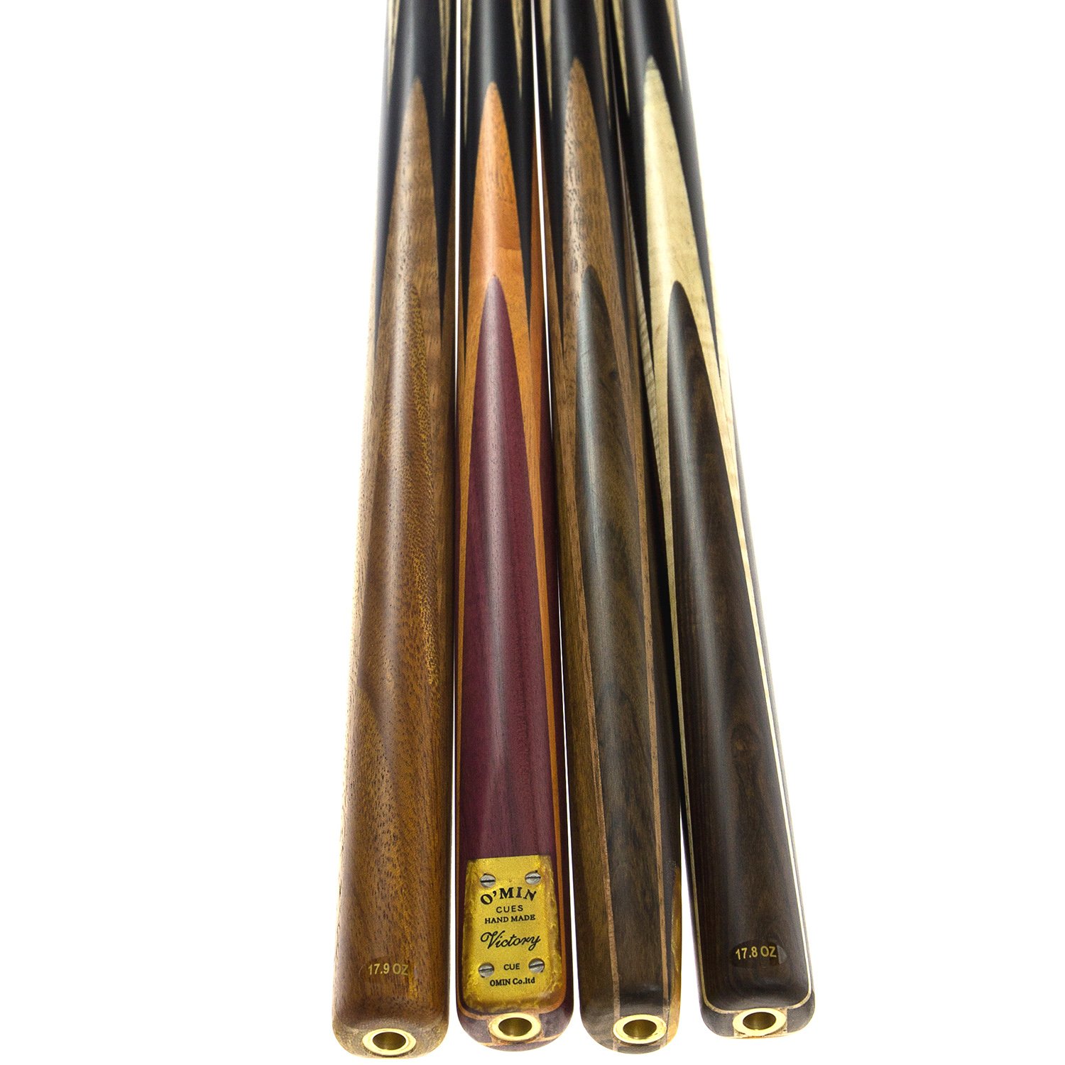 Omin Pool Snooker & Billiard Cue Stick Wholesale High Quality JO-3 1 Piece Brass Hand Made Pool Play Snooker Ball Arm Ash 50 P