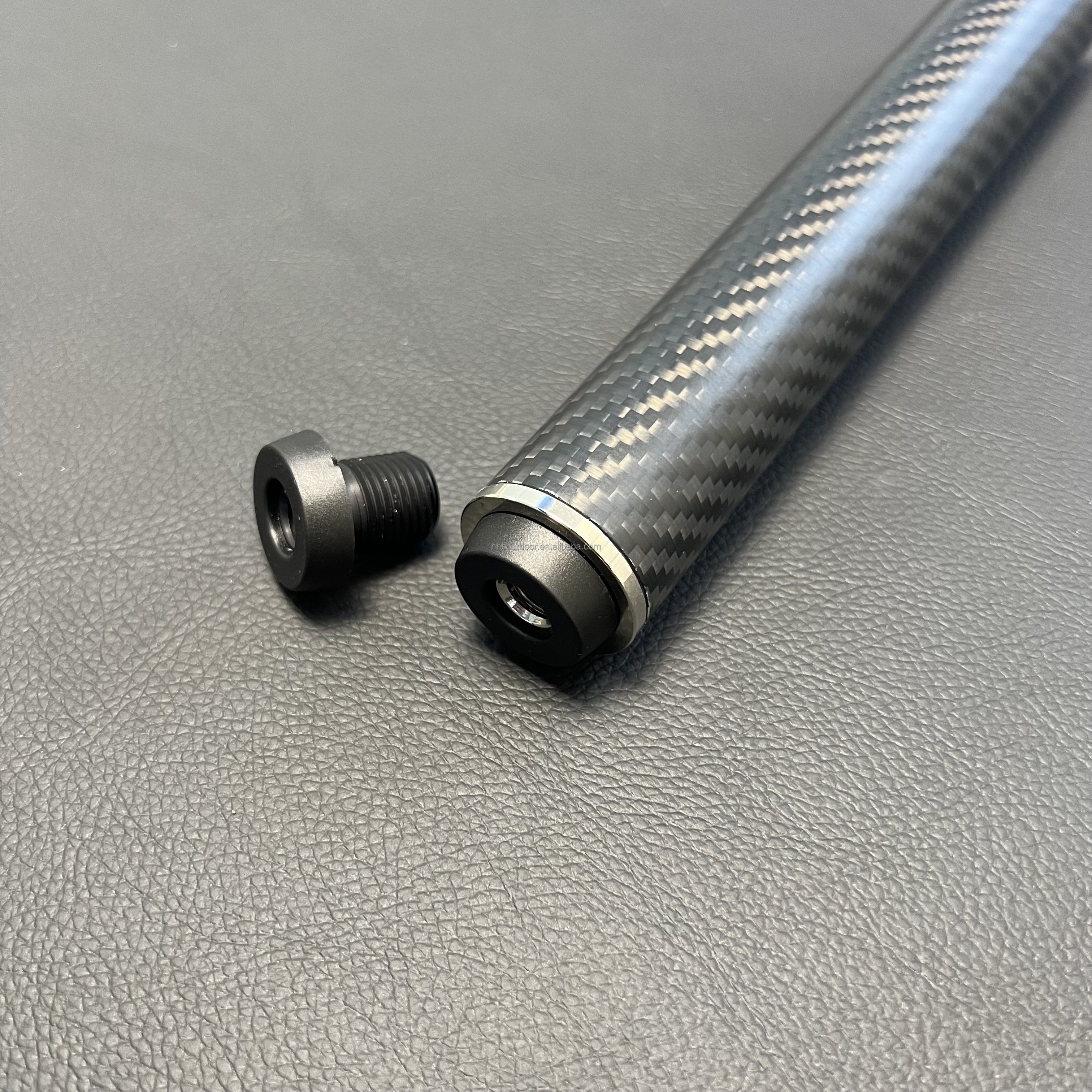 New style high quality 2inch 4inch 6inch 8inch carbon fiber snooker cue extensions