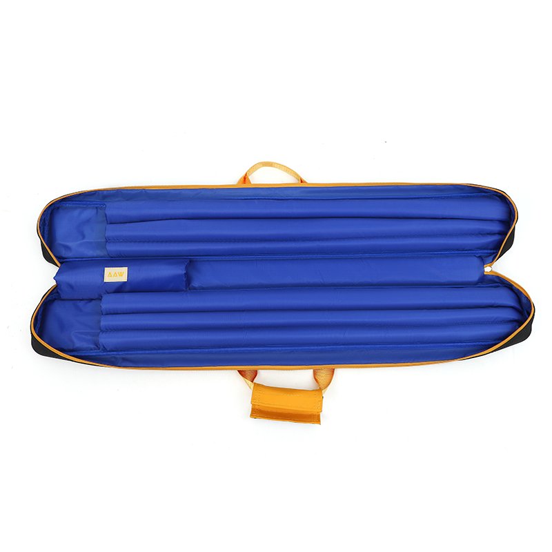 Fashionable and atmospheric billiard club bag, lightweight snooker club bag, waterproof double pocket large capacity 2+4 storage